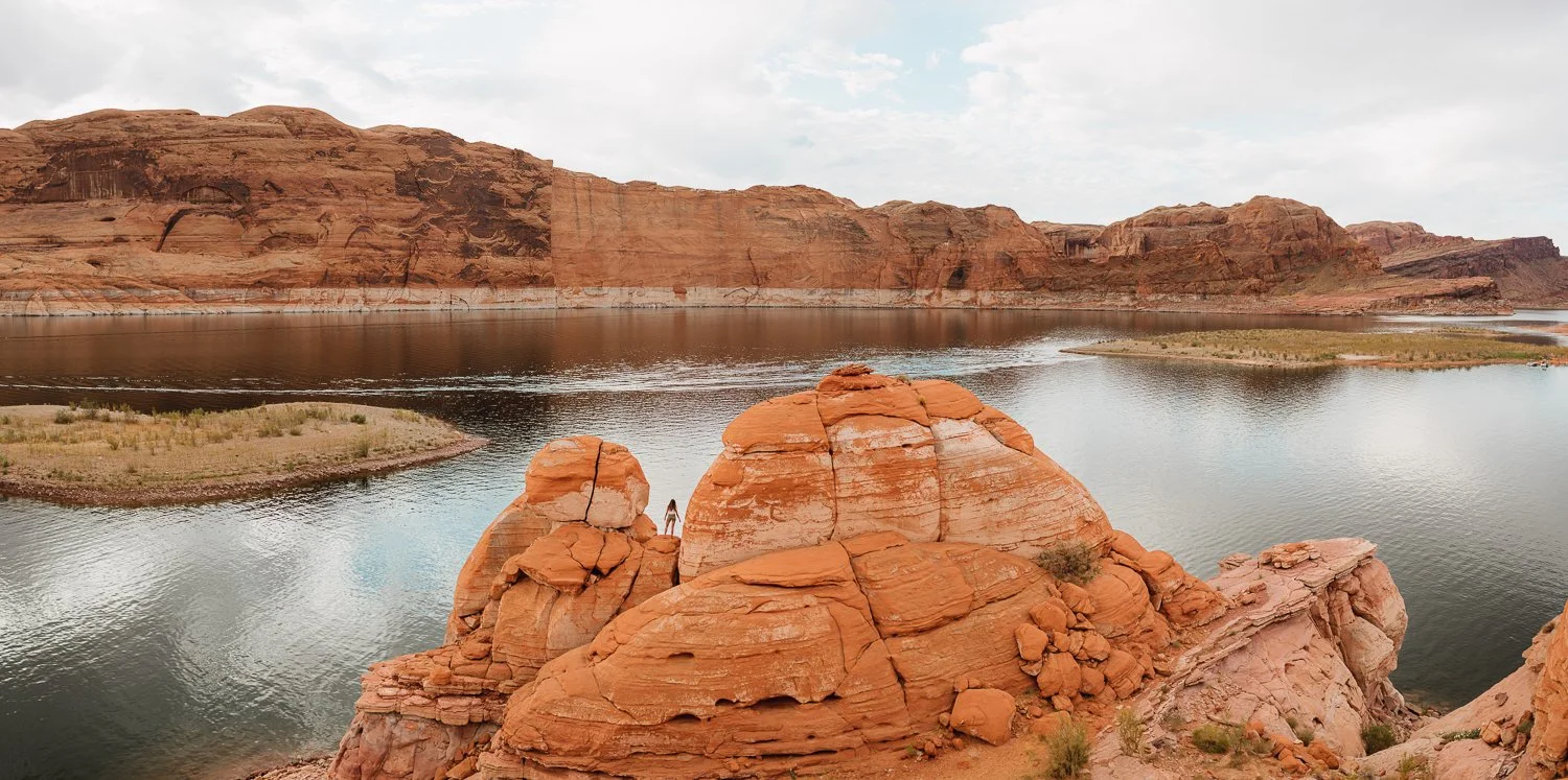 Professional adventure photography at Lake Powell, Utah - landscape photography