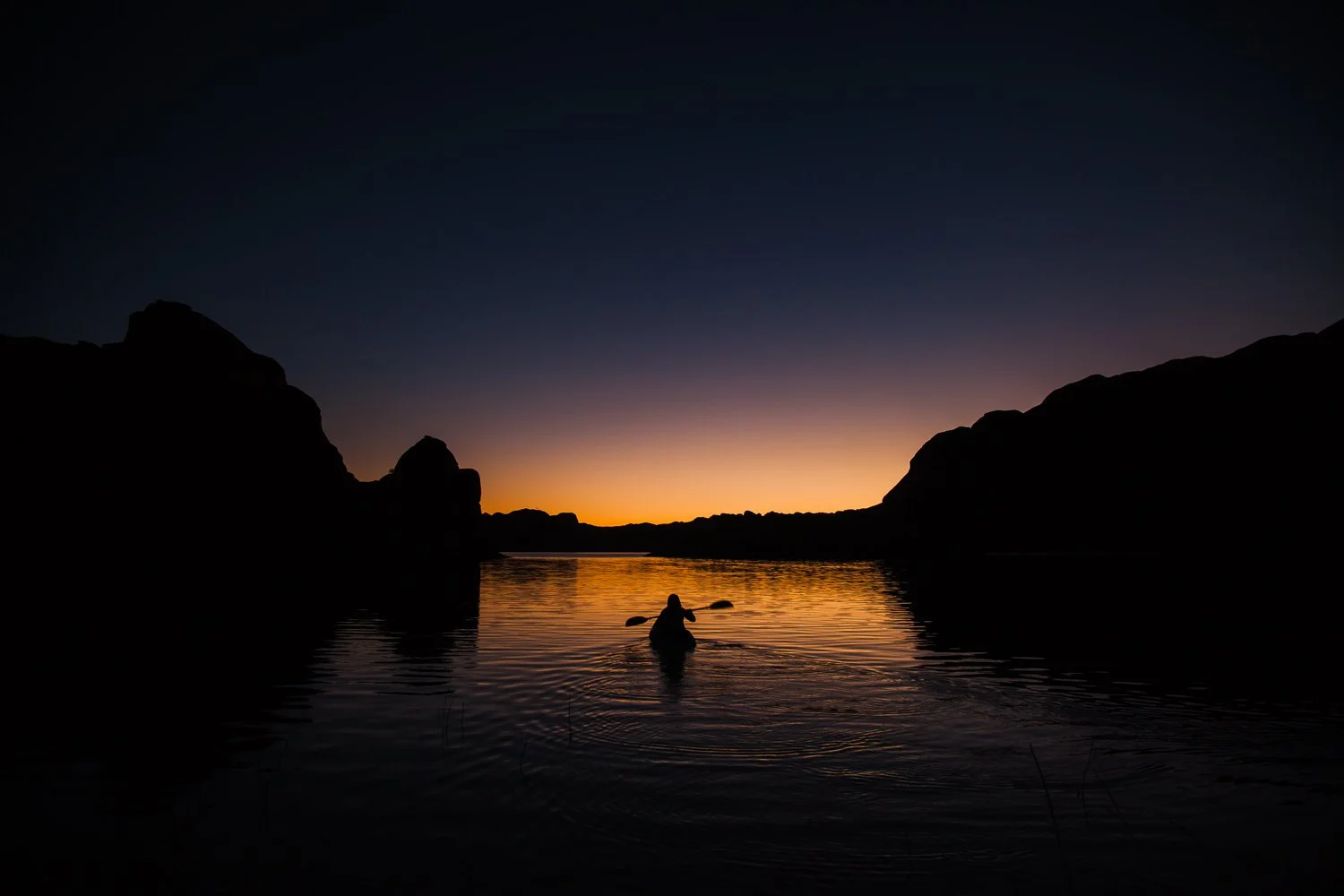Professional adventure photography at Lake Powell, Utah - lifestyle portrait
