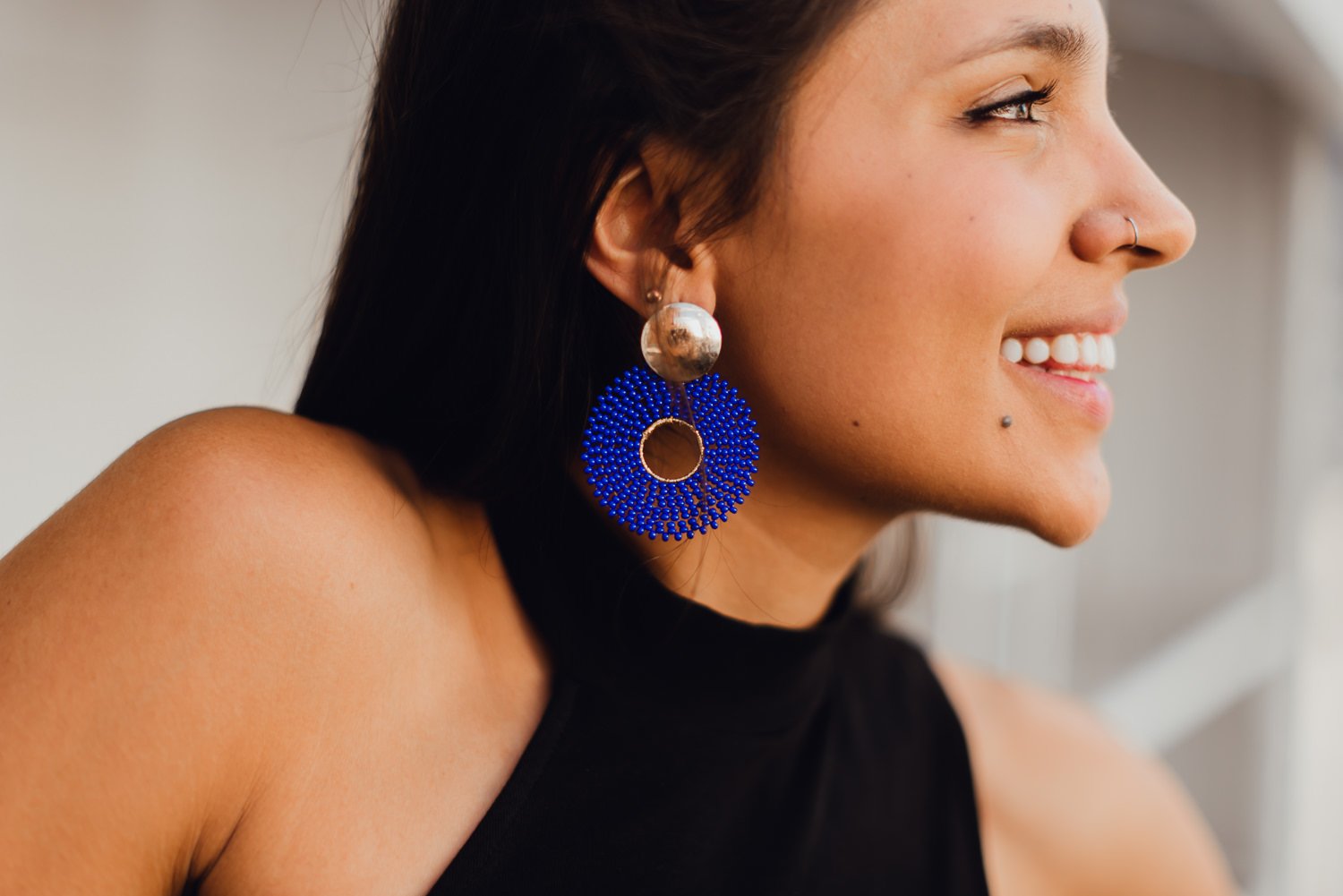 Professional product photography for Shine Artisanal jewelry in Littleton, Colorado - Lifestyle portrait