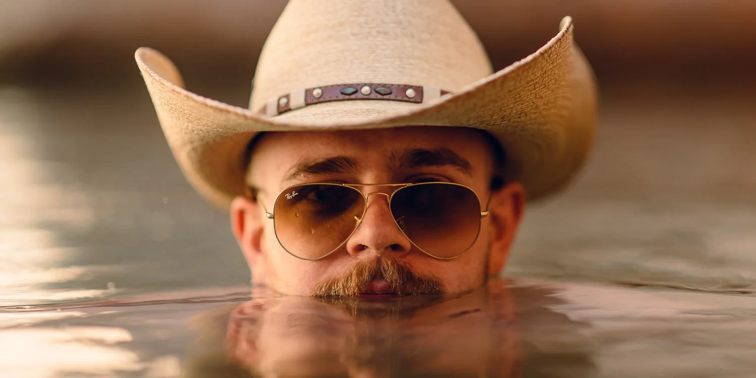 Professional adventure photography at Lake Powell, Utah - lifestyle portrait