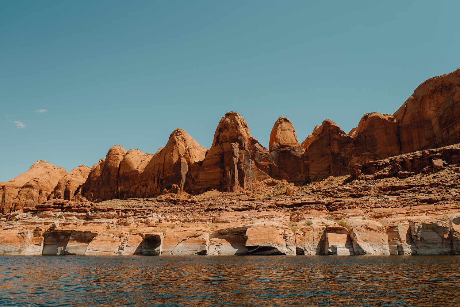 Professional adventure photography at Lake Powell, Utah - landscape photography