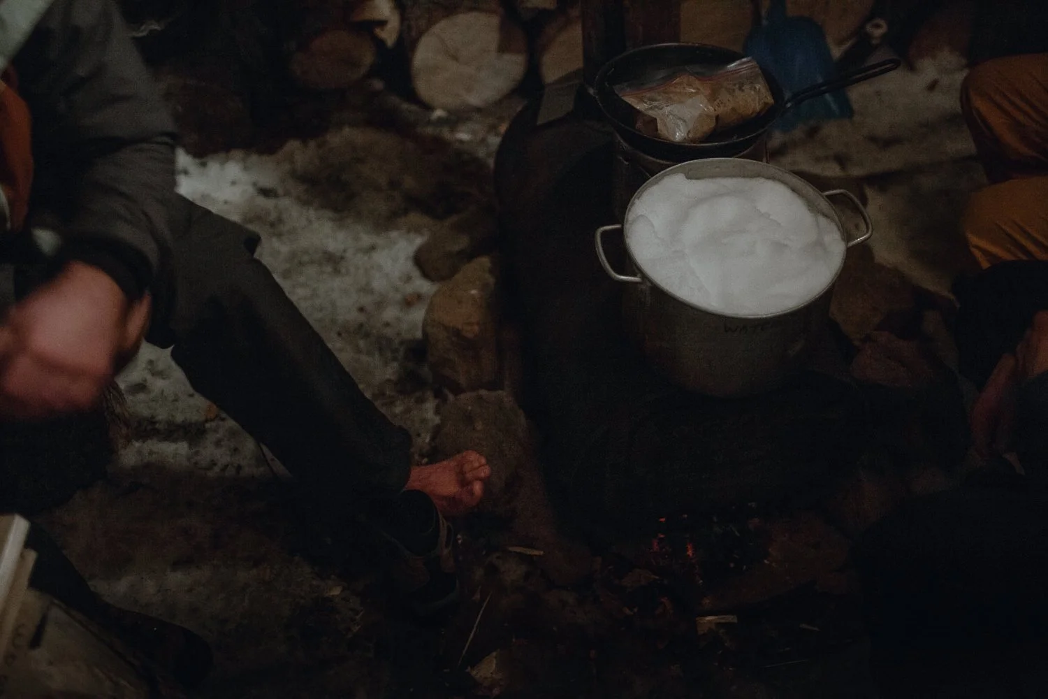 Adventure photography near Breckenridge, Colorado - snowshoeing winter hut trip