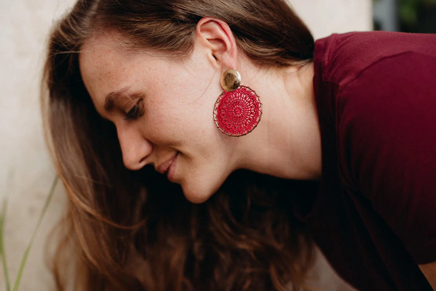 Professional product photography for Shine Artisanal jewelry in Littleton, Colorado - Lifestyle portrait