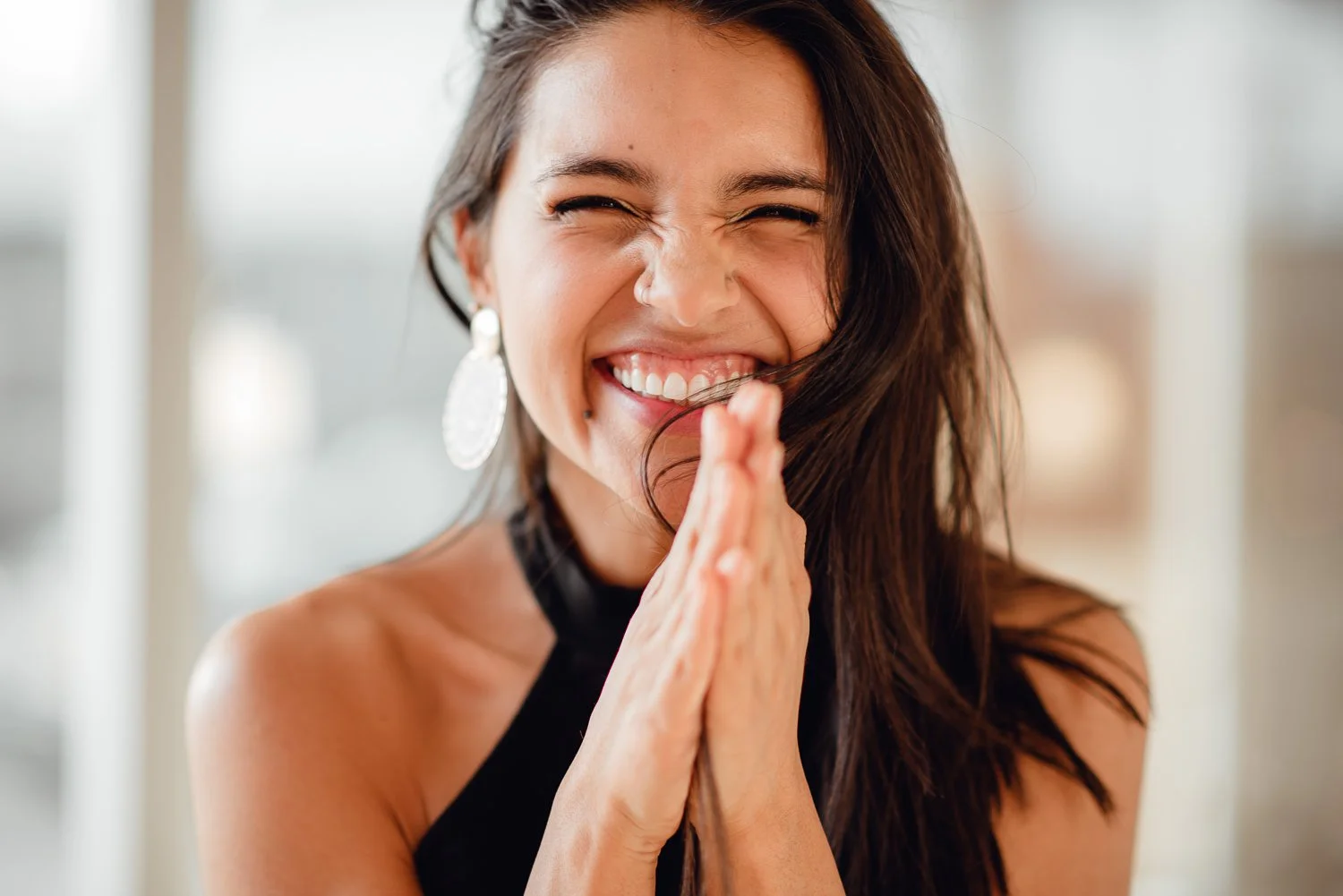 Professional product photography for Shine Artisanal jewelry in Littleton, Colorado - Lifestyle portrait