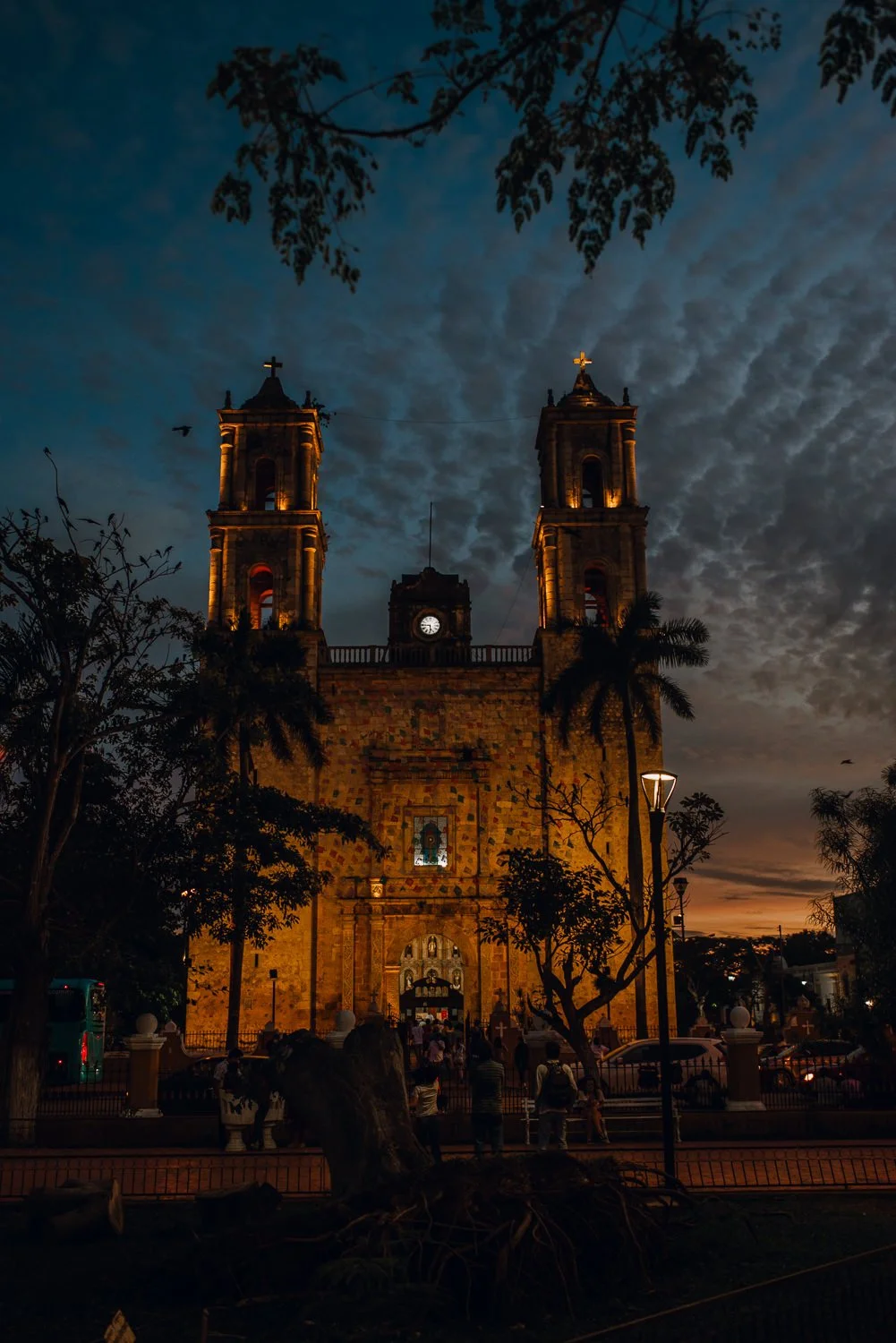 Professional travel photography near Tulum, Mexico - Valladolid cathedral photo locations