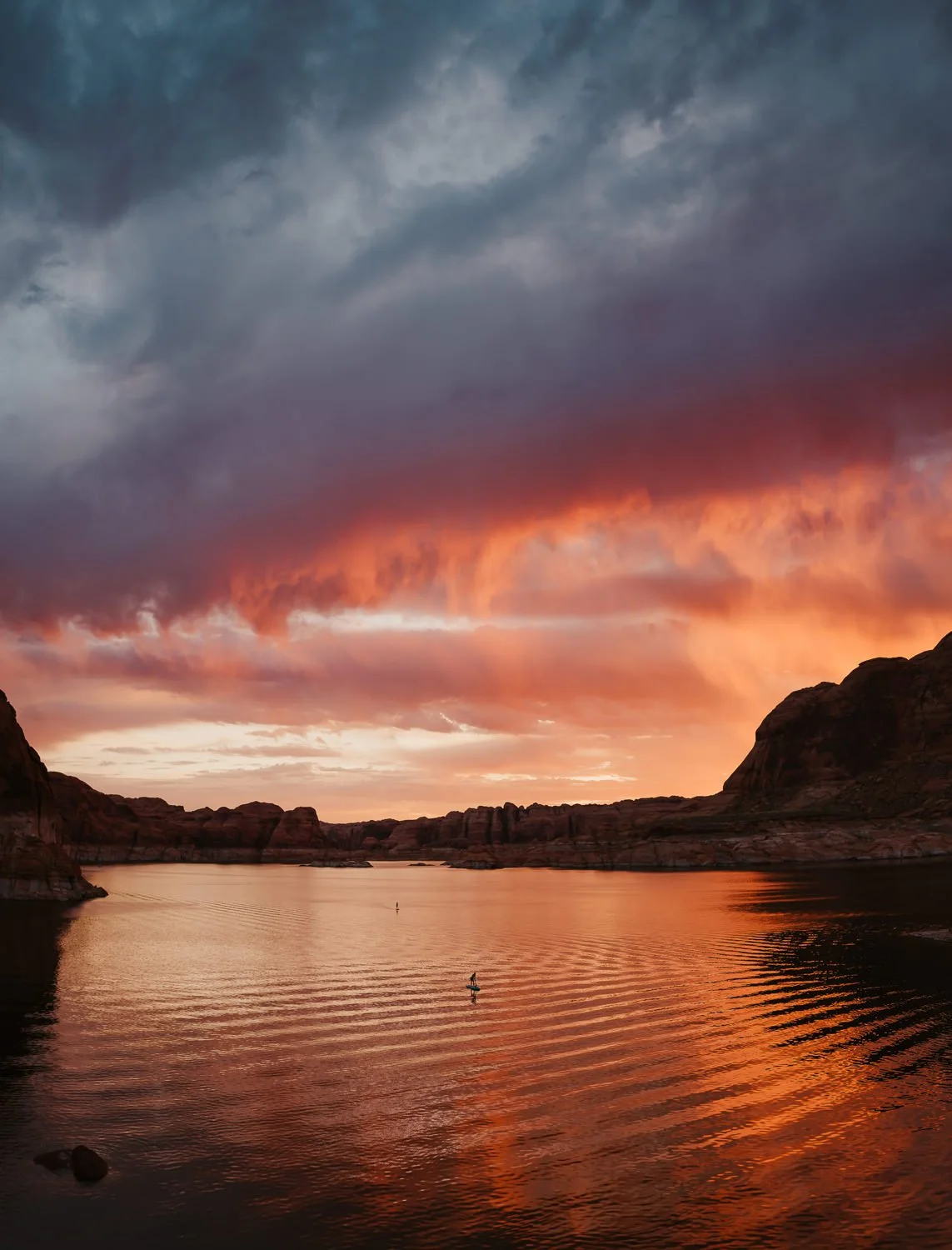 Professional adventure photography at Lake Powell, Utah - landscape photography