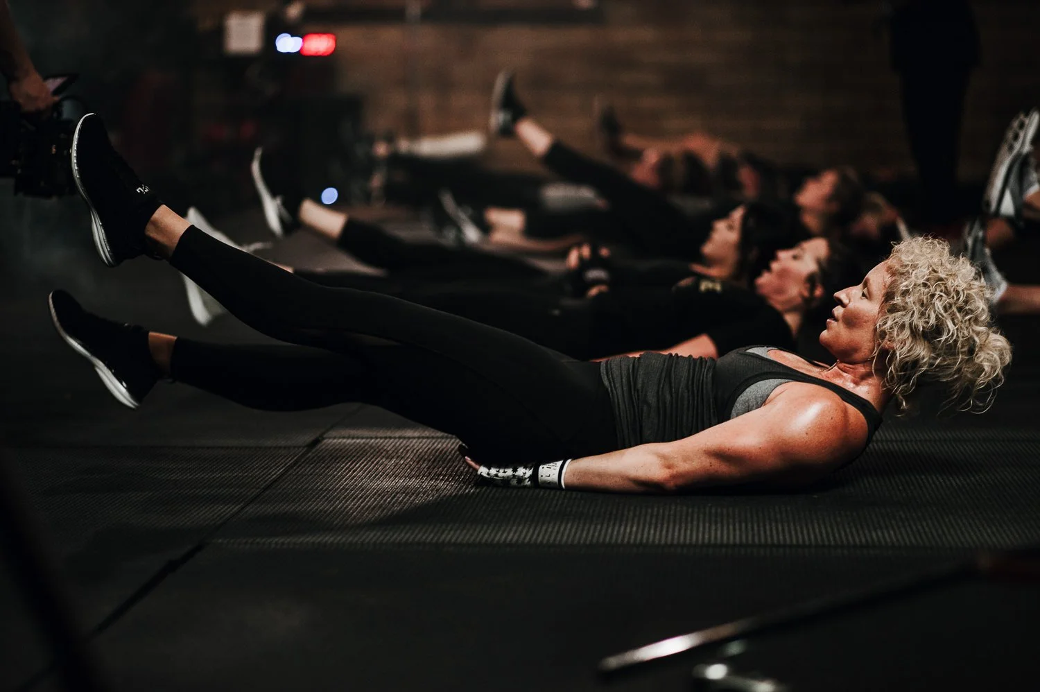 Lifestyle photograph of Beautifully Savage boutique boxing gym in Fort Collins, Colorado