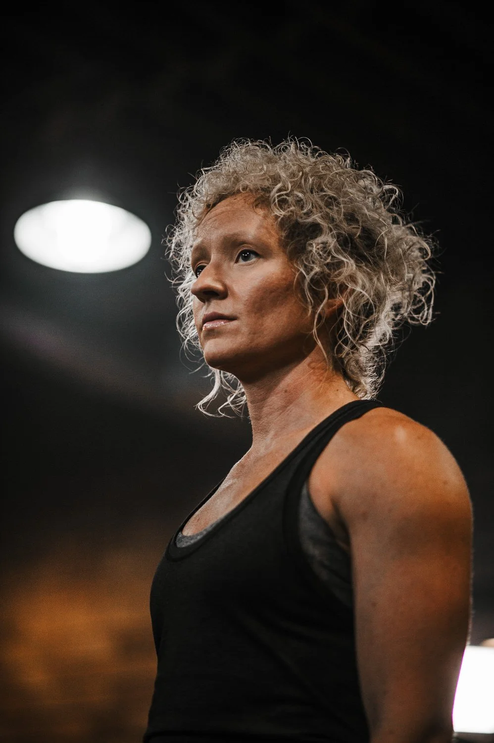Fitness portrait of a woman at Beautifully Savage boutique boxing gym in Fort Collins, Colorado