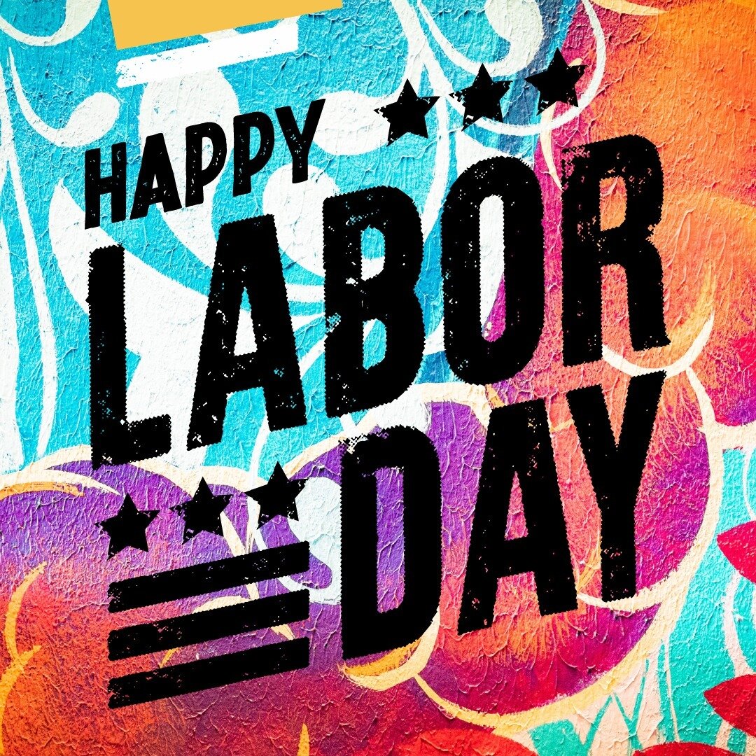 You won't catch us working on Labor Day... 🤷 See you all tomorrow - we're closed! Happy Labor Day to everyone in the service industry. You deserve more than just today for recognition. 👏🏽