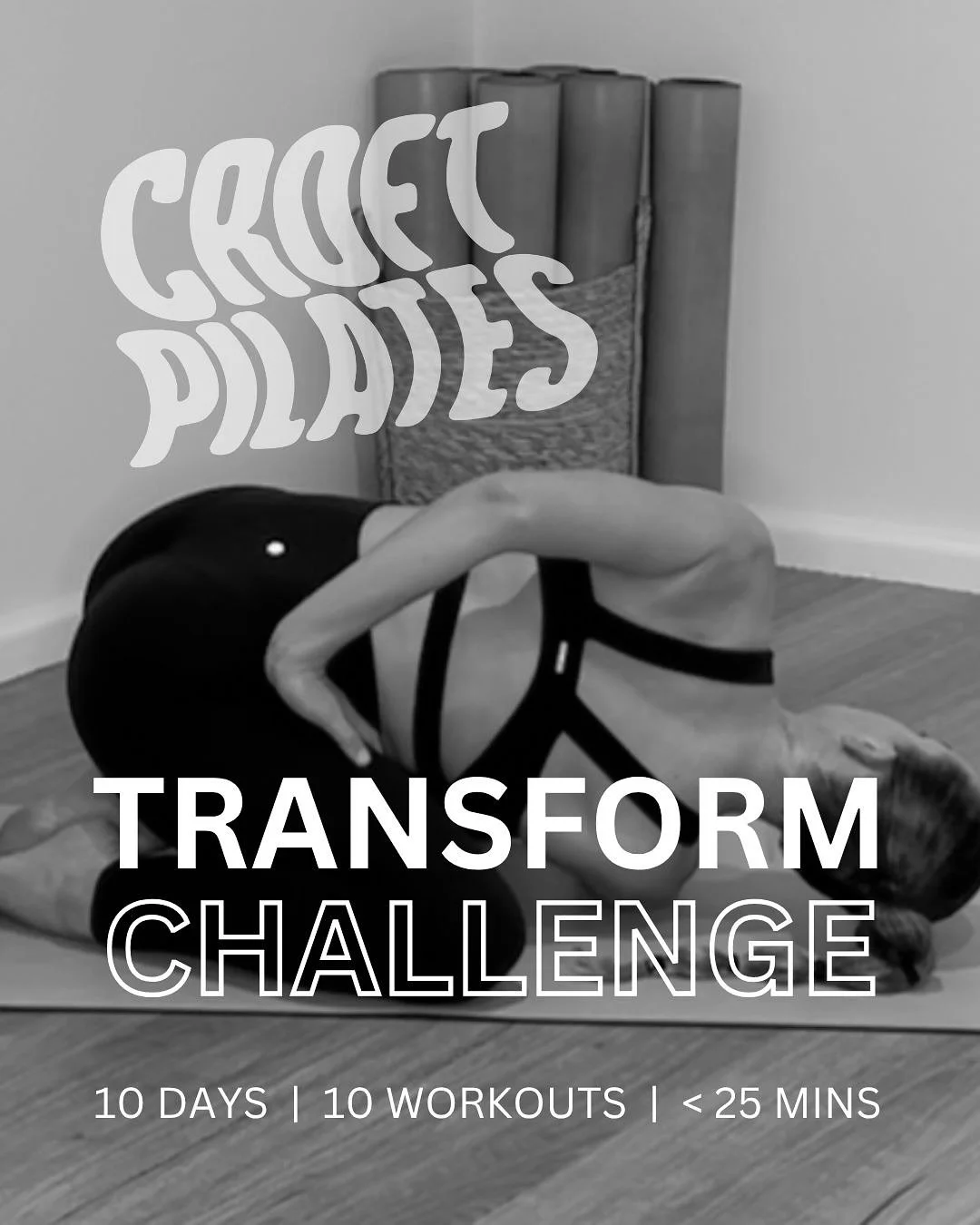 Croft Pilates Transform Challenge 🦋🧨🫦✨
10 DAYS | 10 WORKOUTS | &lt; 25 MINS
🧨✨ drops October 20 - PREORDER NOW 🧨✨

&ldquo;The secret of change is to focus all of your energy not on fighting the old, but on building the new.&rdquo; Socrates

Tran