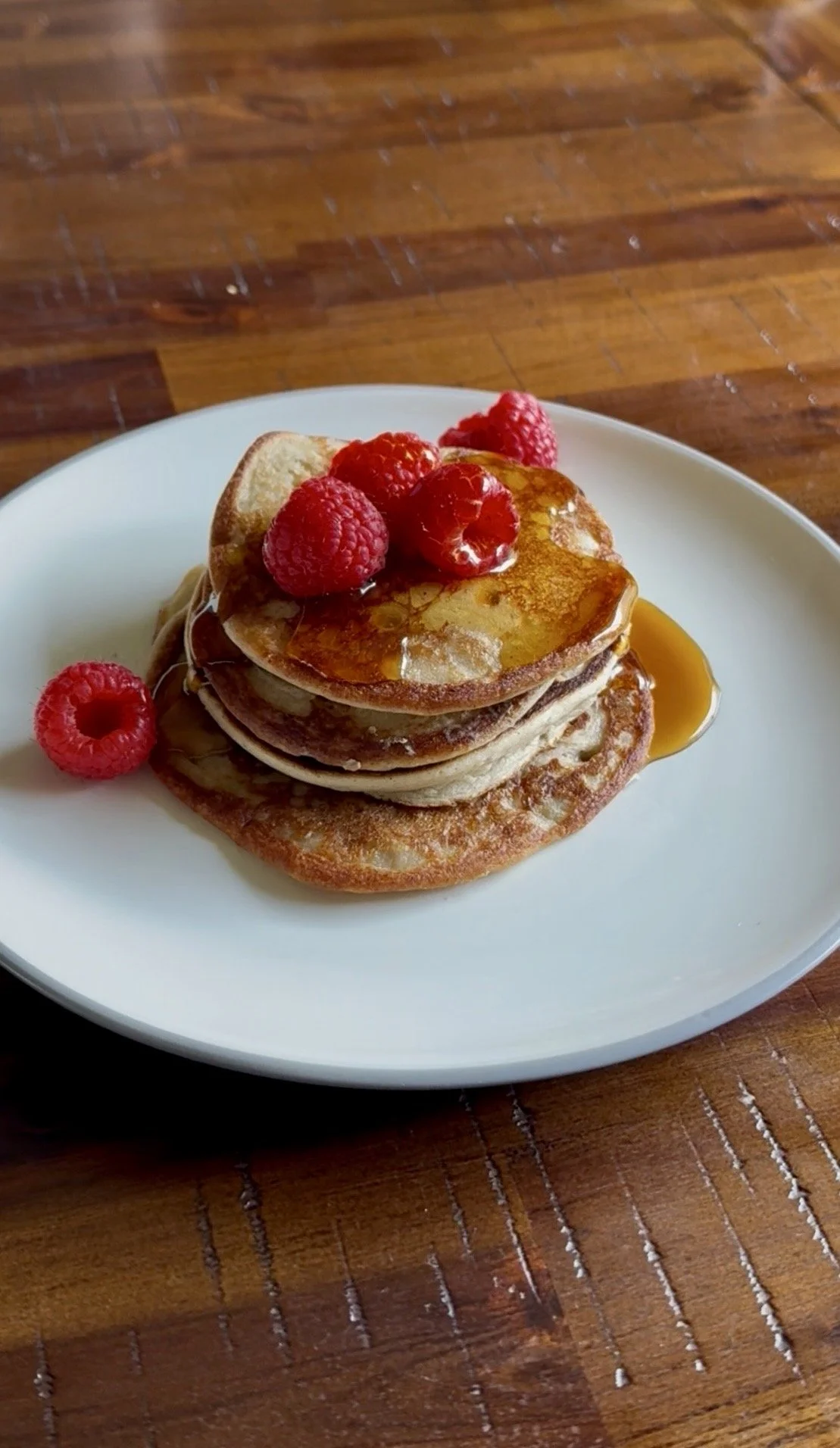 Croft Pilates weekend pancakes - healthy banana pancakes