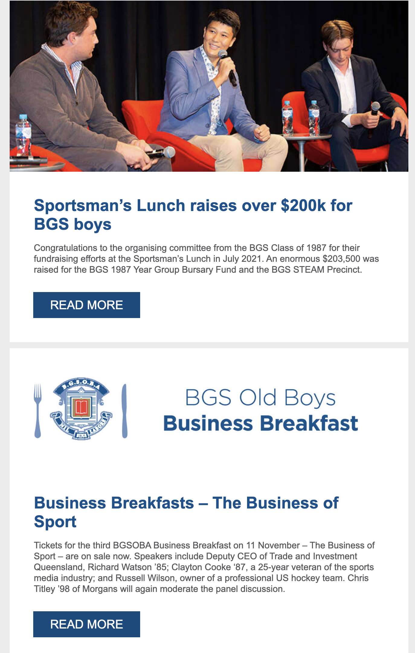 The Grammarian – for BGS Old Boys