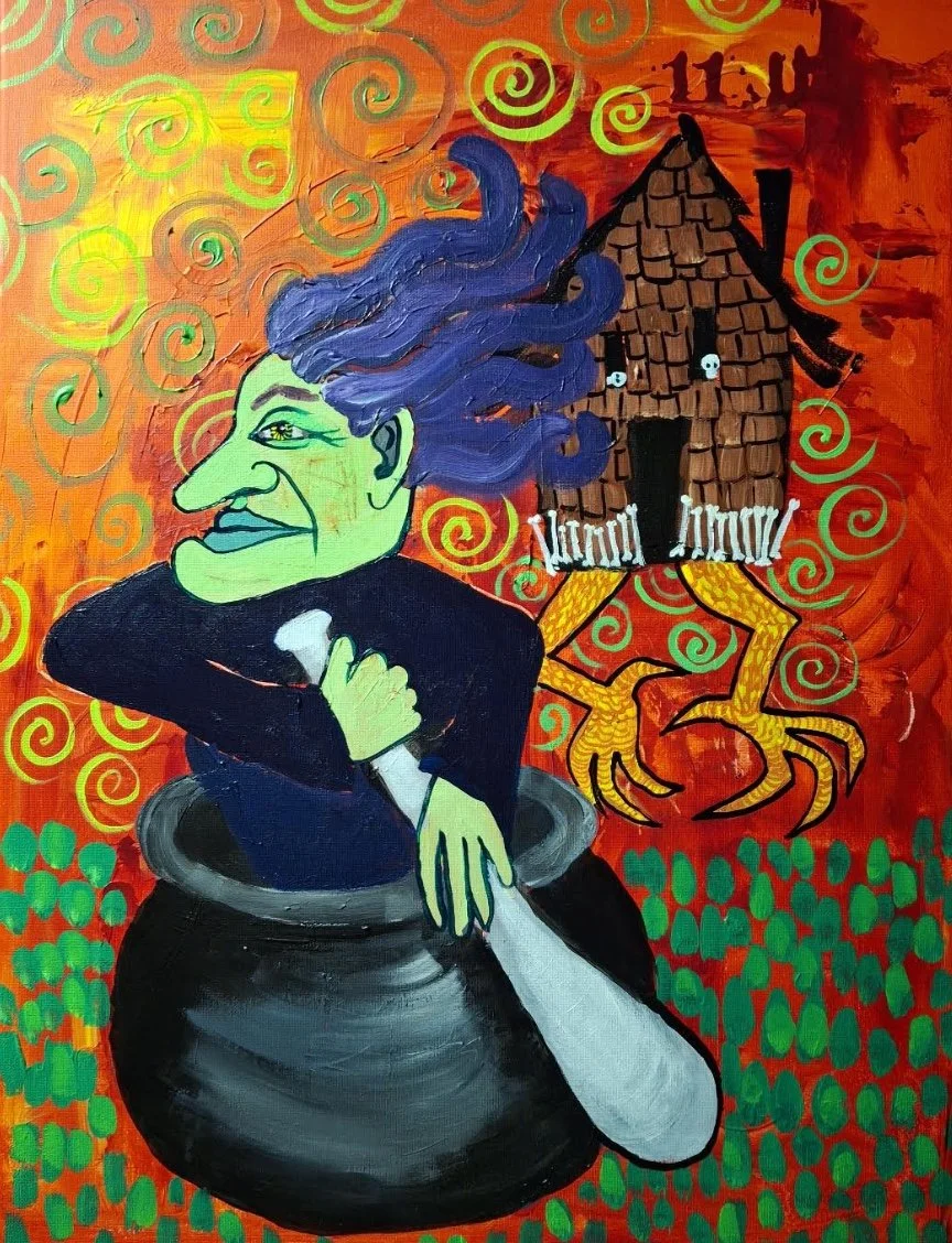 Paint From Your Soul Baba Yaga with Amy, 4 week series