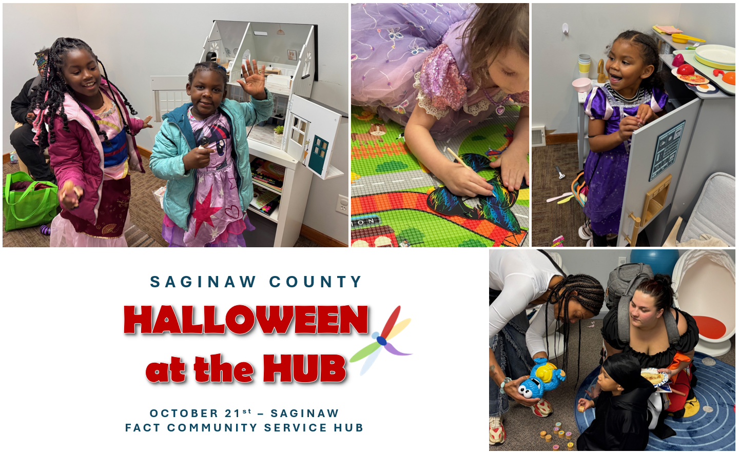 OCTOBER: Caregiver Dinner Saginaw County Halloween at the Hub