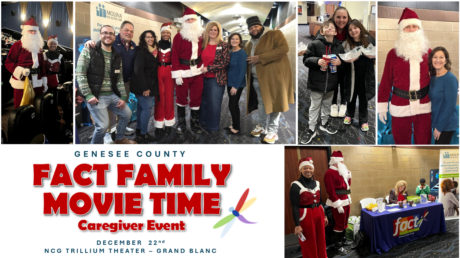 DECEMBER: FACT Family Movie Time Caregiver Event Genesee County