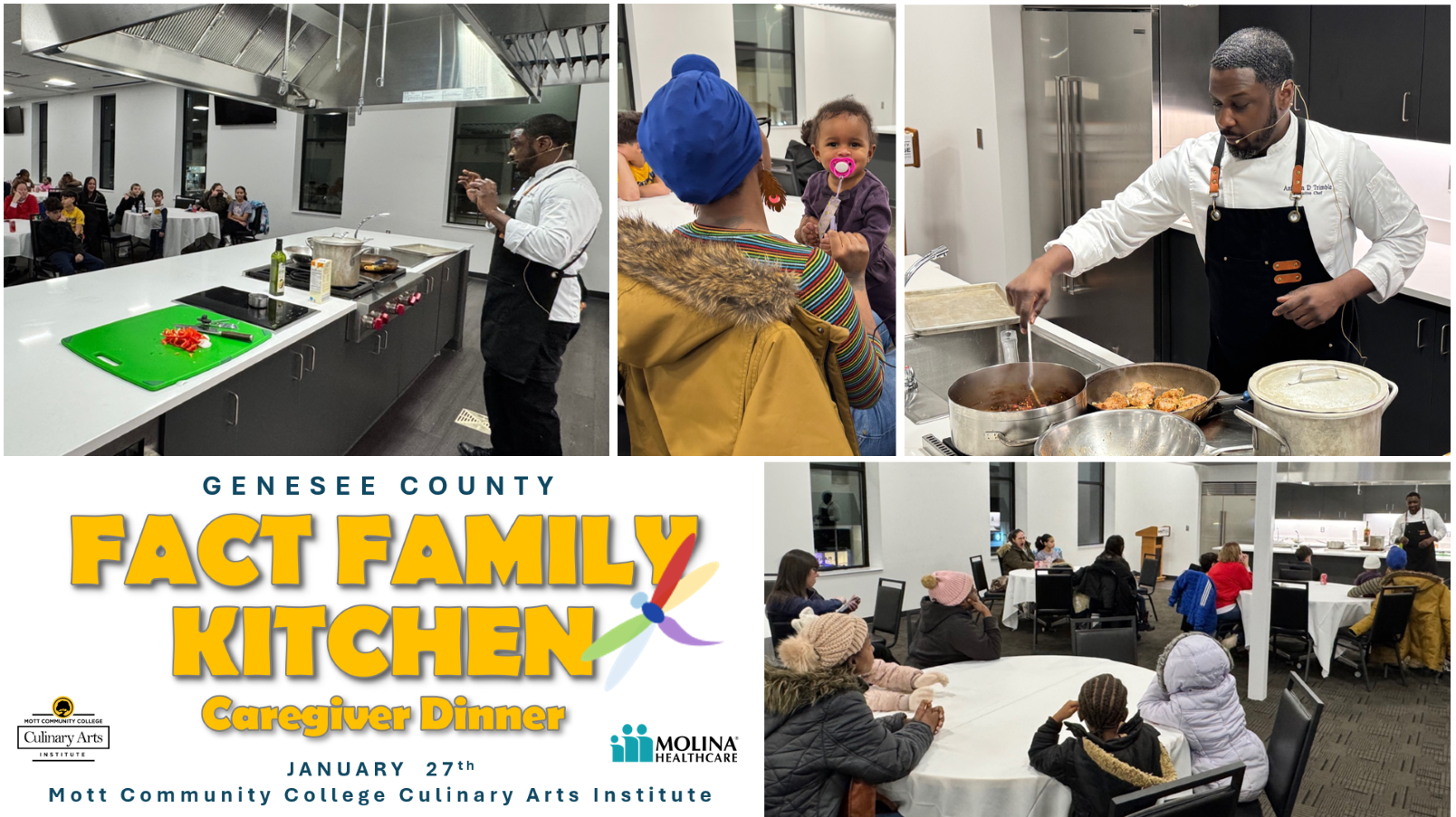 JANUARY: FACT FAMILY KITCHEN Caregiver Dinner Cooking Demo