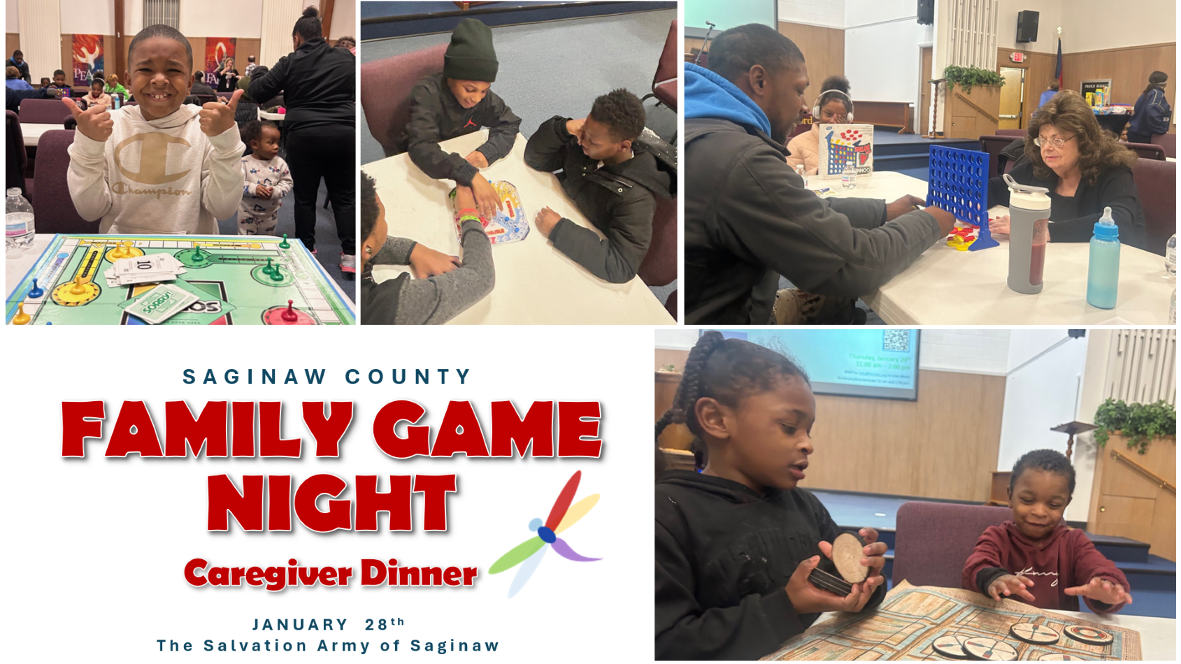 JANUARY: Community Event Saginaw County FACT Family Game Night