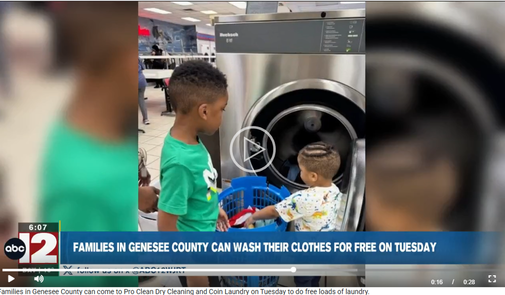 FEBRUARY: Loads of Love Genesee County Loads of Love FREE Community Laundry Day