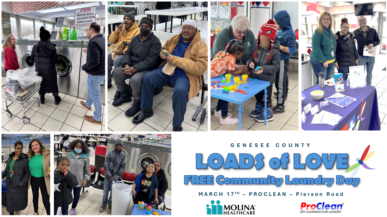 MARCH: Loads of&nbsp;Love FREE Laundry Day Saginaw County
