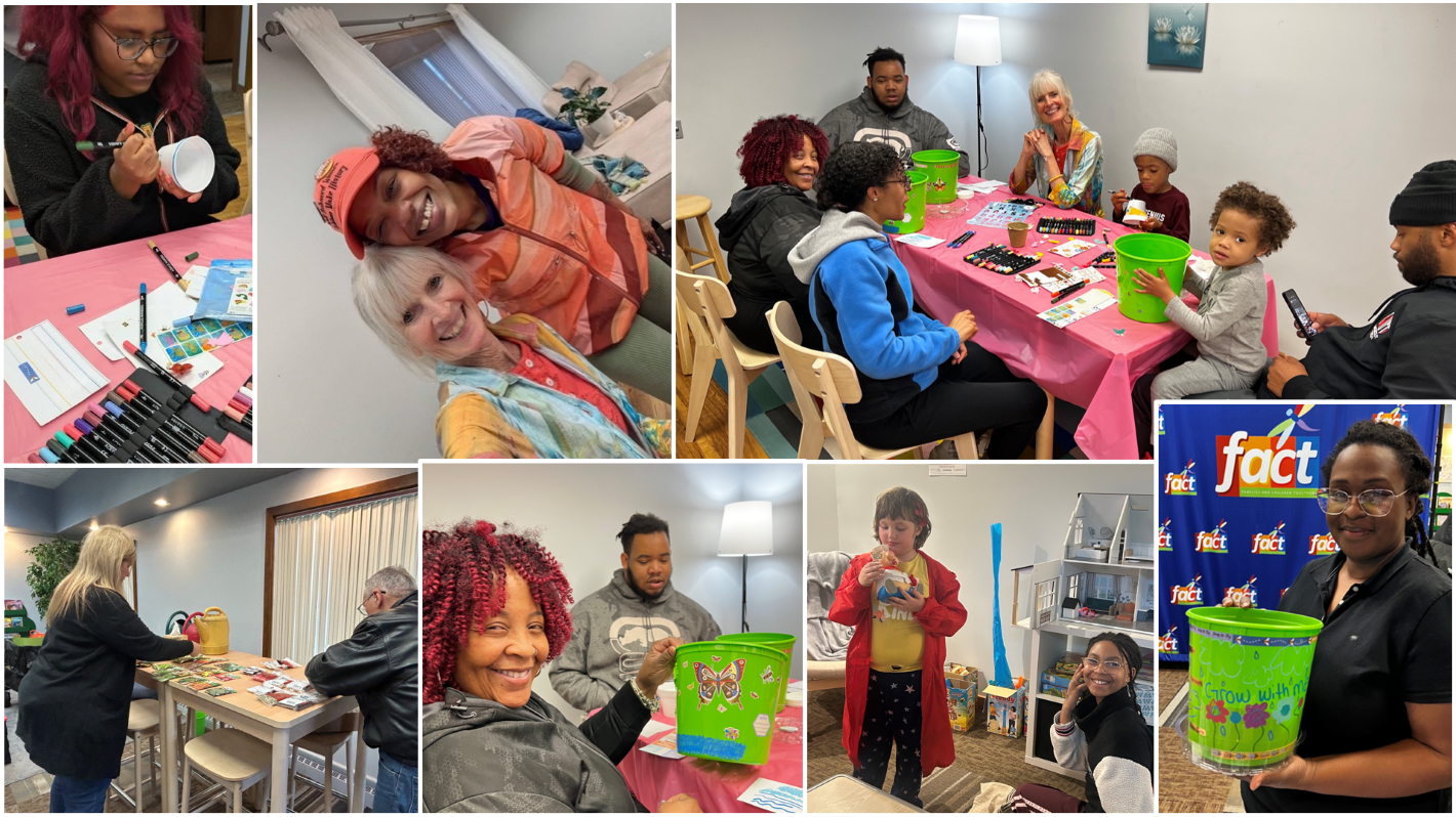 APRIL: Planting Day and Caregiver Dinner  FACT Saginaw Community Support Hub