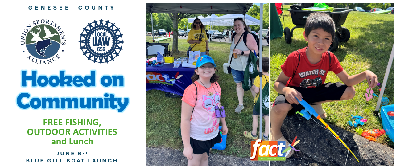 JUNE 6th: FACT Hooked on Community Free Fishing Day