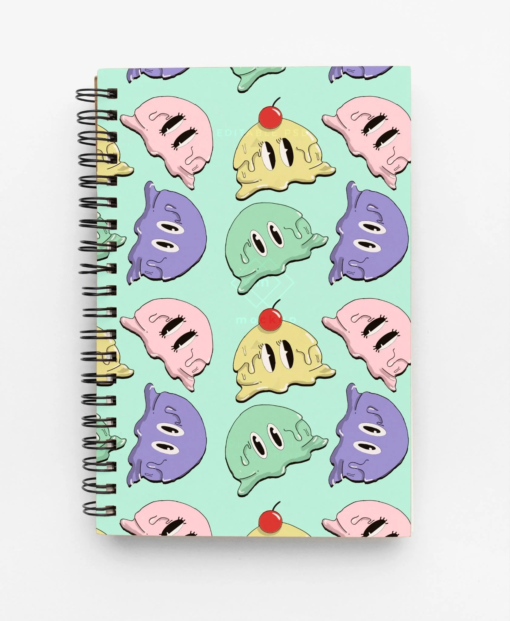 Vintage Ice cream: Surface pattern