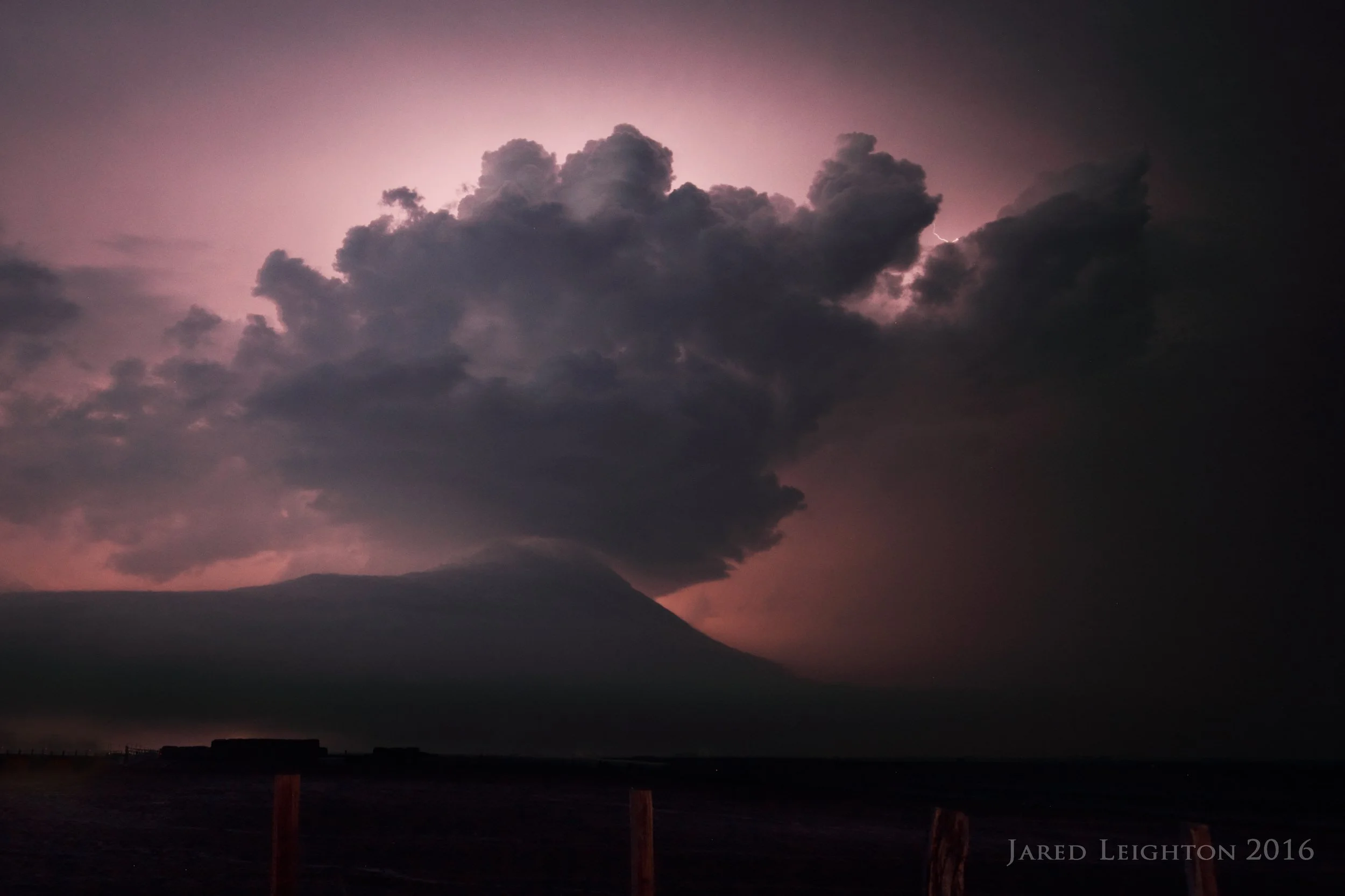 Supercell north of Garden City, Kansas