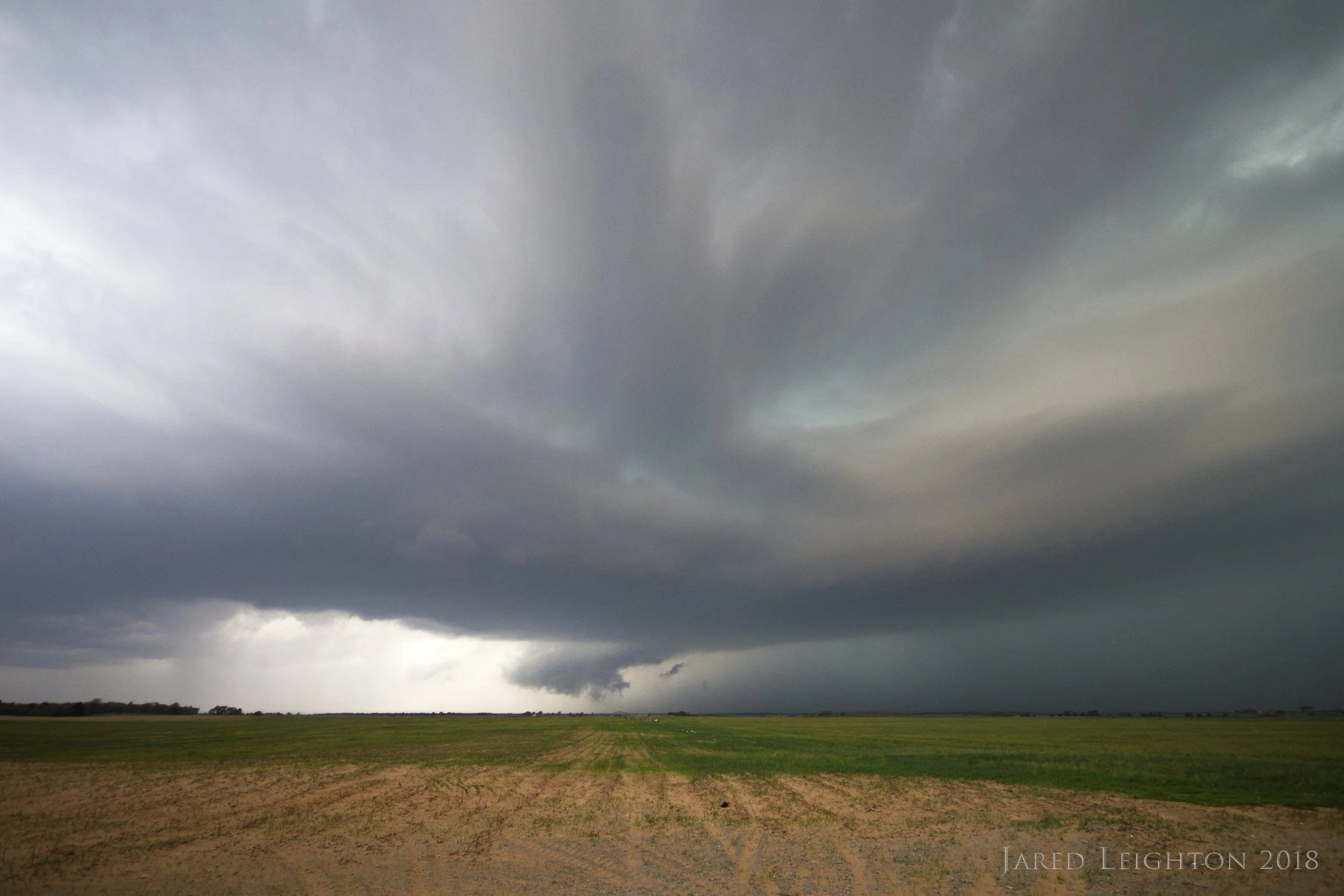 Supercell near Weatherford, Oklahoma