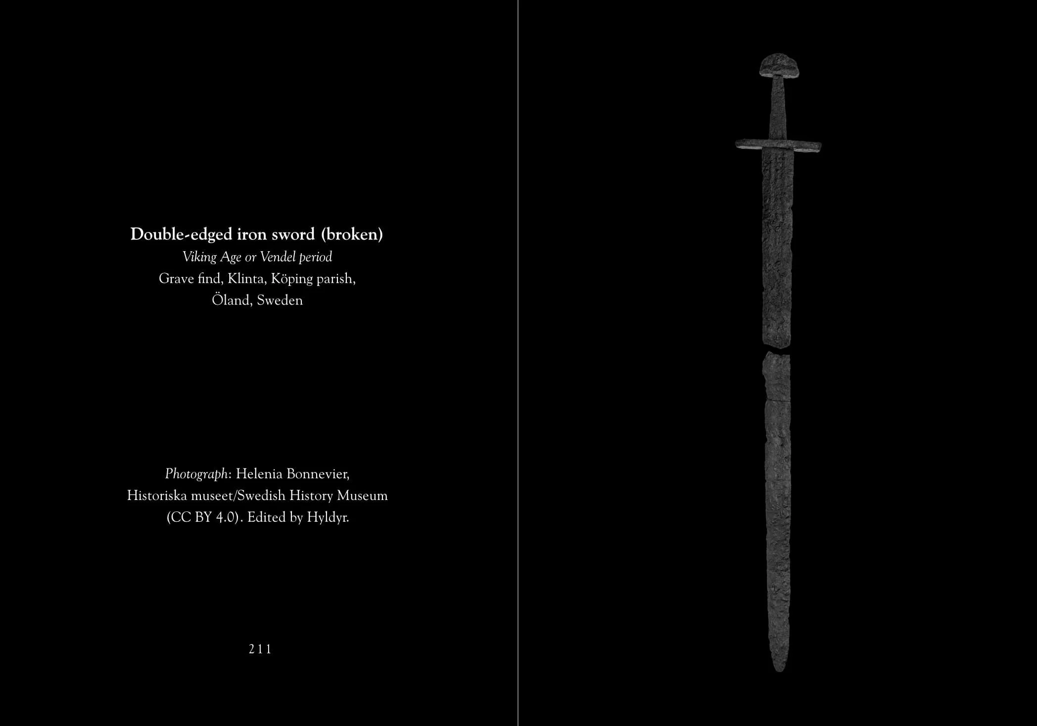 Internal pages of the Saga of Hervör