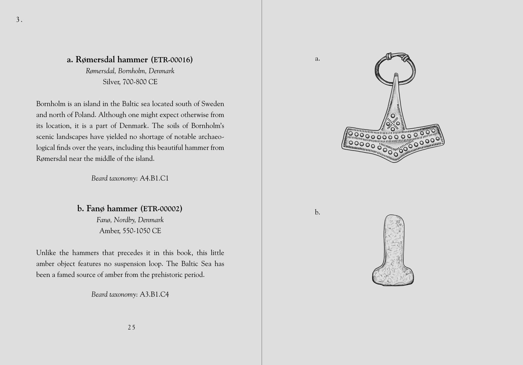 Two pages from "Mjölnir, Hamer of Thor"