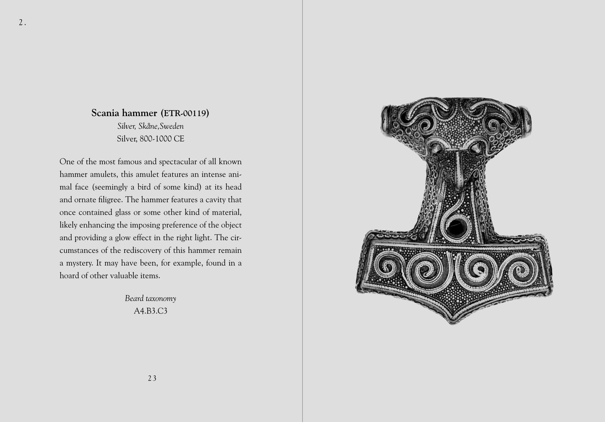 Two pages from "Mjölnir, Hamer of Thor"