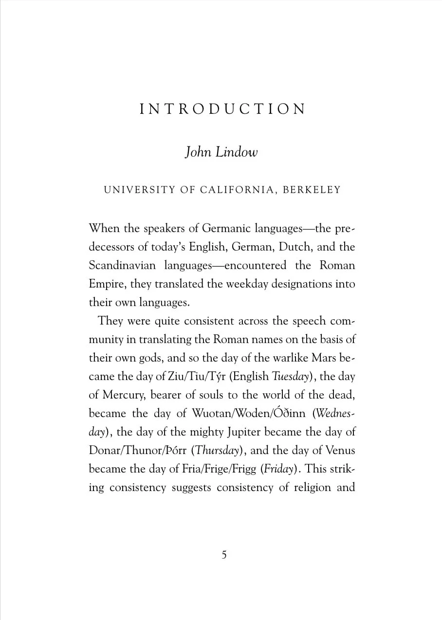 Image of introduction by John Lindow