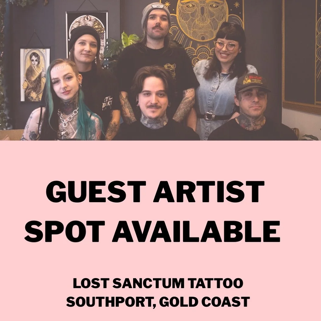 We have space for a guest spot from Tuesday 2nd September till Saturday 13th September! 🙇🏻&zwj;♀️❤️ send a DM and come hang with ussssss! 💌