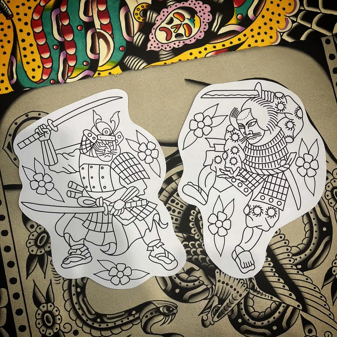 🌸🚨 $750 deal 🚨🌸
@gmh_tattooer wants to tat these so badly that he&rsquo;s promoting as a pair, 20cm each (full day session) happy to do for $750 total to get them snapped up quick! 

No changes, no repeats, full size pair only. 
DM to secure! 💌