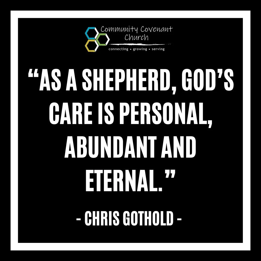 This past Sunday, Pastor Chris spoke about God as our shepherd, and what listening to his voice means for our lives. 

Check out the full sermon on our youtube page and join us this Sunday for the next installment of our sermon series "Praying t