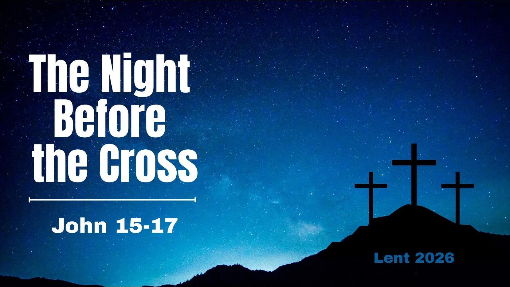 The Night Before the Cross