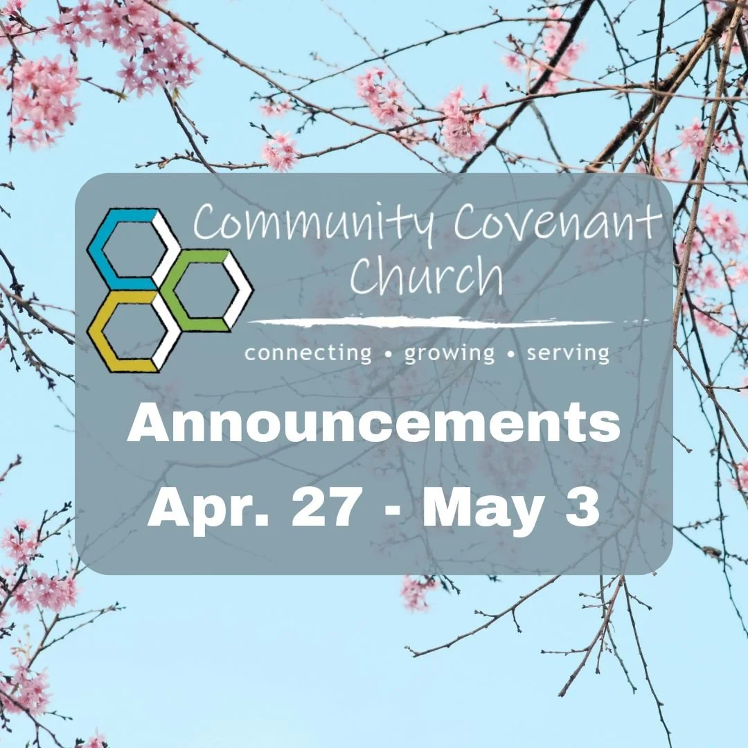 This Week at CCC

Our Cookie Outreach continues as we look for more ways to bless our community. Thank you for being part of sharing simple acts of kindness.

Our Meal Train is still active for a family with a newborn. If you&rsquo;re able, consider 
