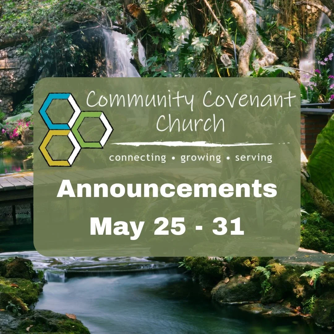 This Week at CCC

Our sermon series through Romans continues this Sunday with Pastor Jeff preaching the first of two parts covering Romans 5&ndash;8. These chapters are some of the most foundational and hope-filled passages in the entire letter, and 