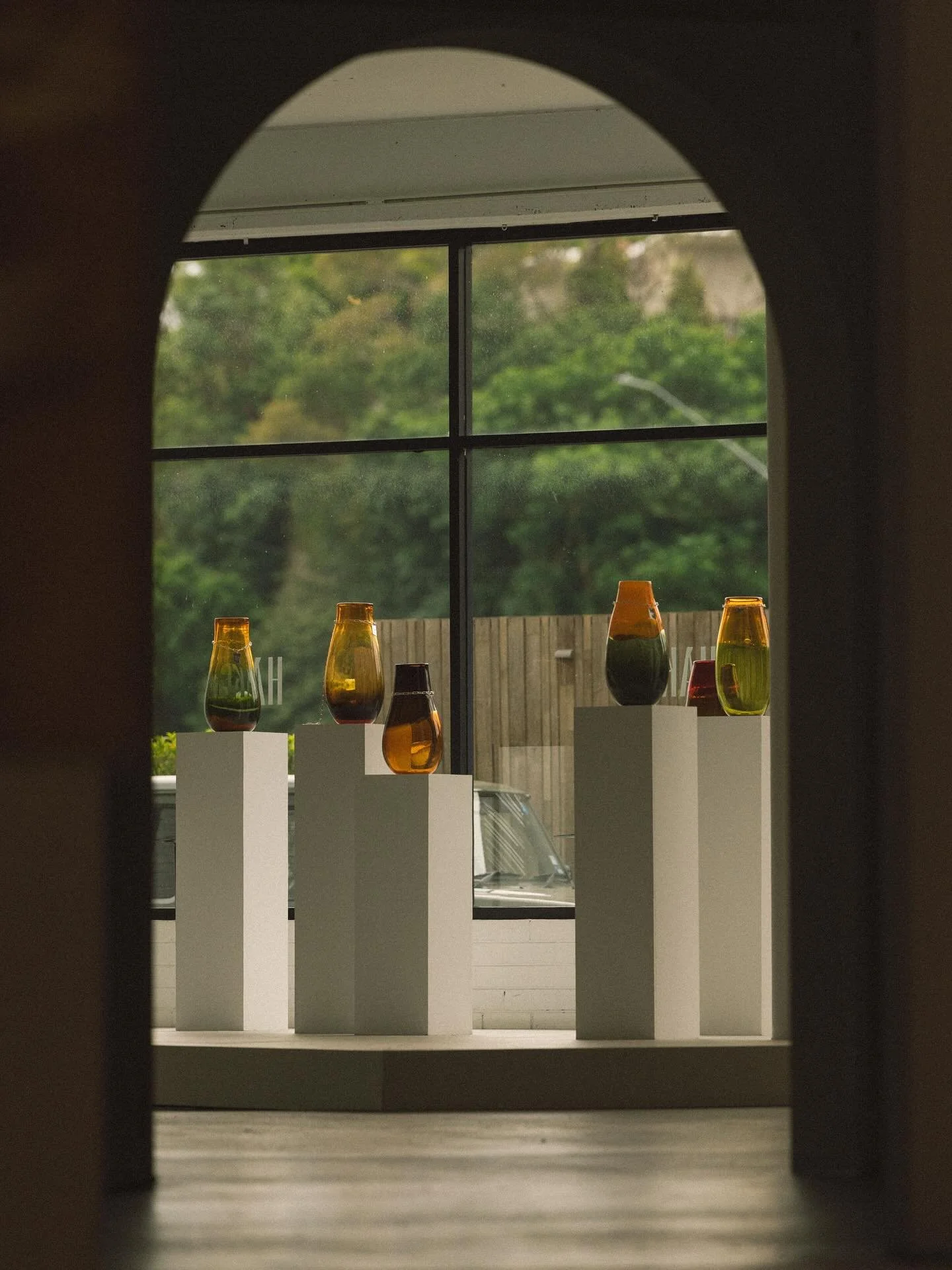 Installation view: &lsquo;Diffused Glow&rsquo; by Ash Holmes. Currently on view until the 8th November. 

Images by Cory Roberts @coryrobrts