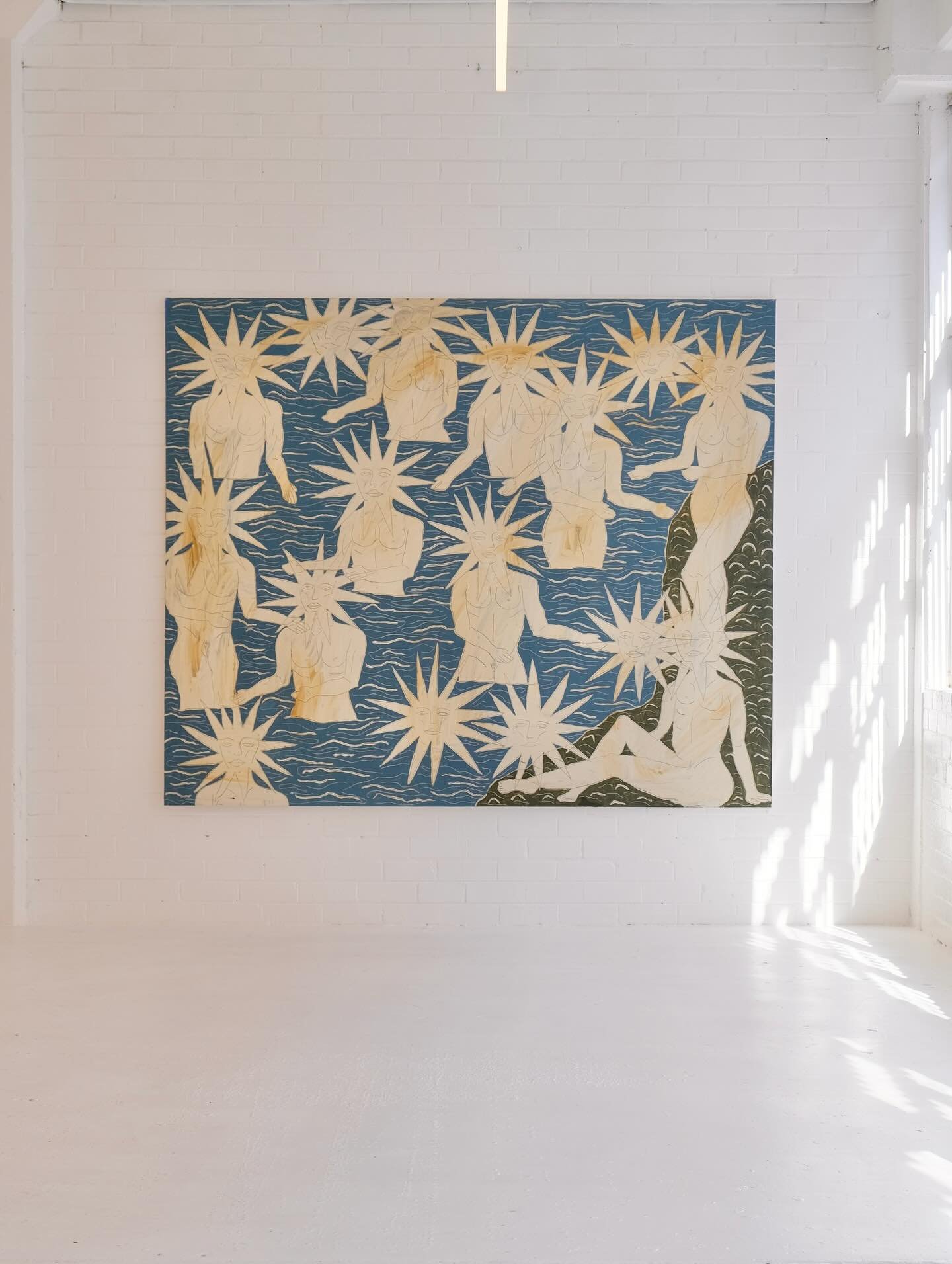 Currently On View: 
Magnus Reid &lsquo;005&rsquo;
200cm &times; 240cm
Oil on canvas

This piece is an original by Magnus Reid created in 2024. 

MAGNUS REID (b.1989, Perth, Western Australia) is a self-taught painter with work held in prestigious pri