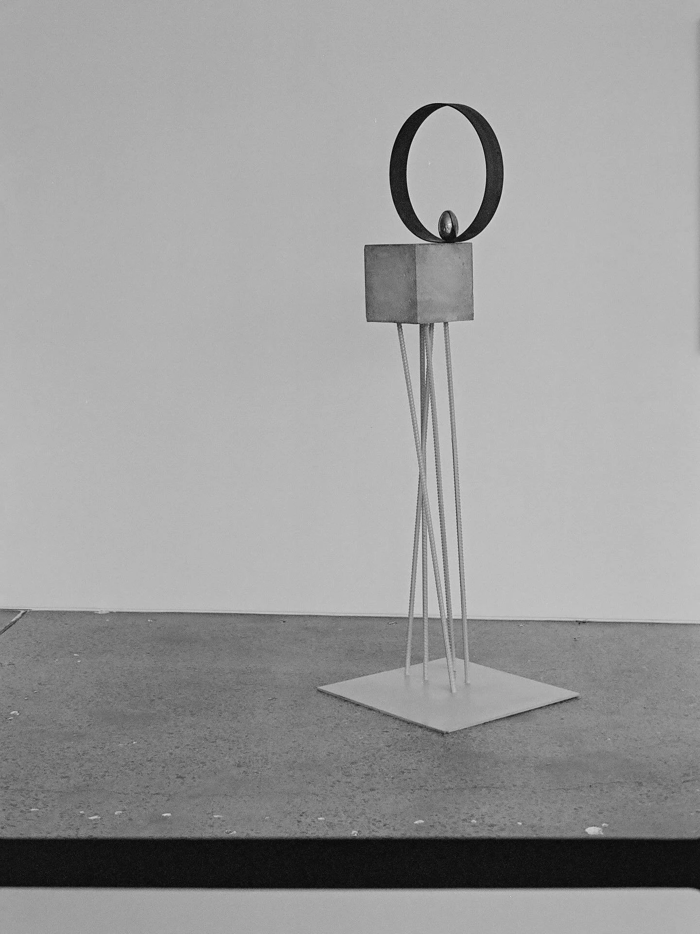 At the gallery with Marcie O&rsquo;Neill in preparation for his solo exhibition &lsquo;BONES&rsquo;

&ldquo;Using brutalist forms; steel, stone, concrete, and cast metals. I stage objects in states of deliberate imbalance. These compositions reflect 