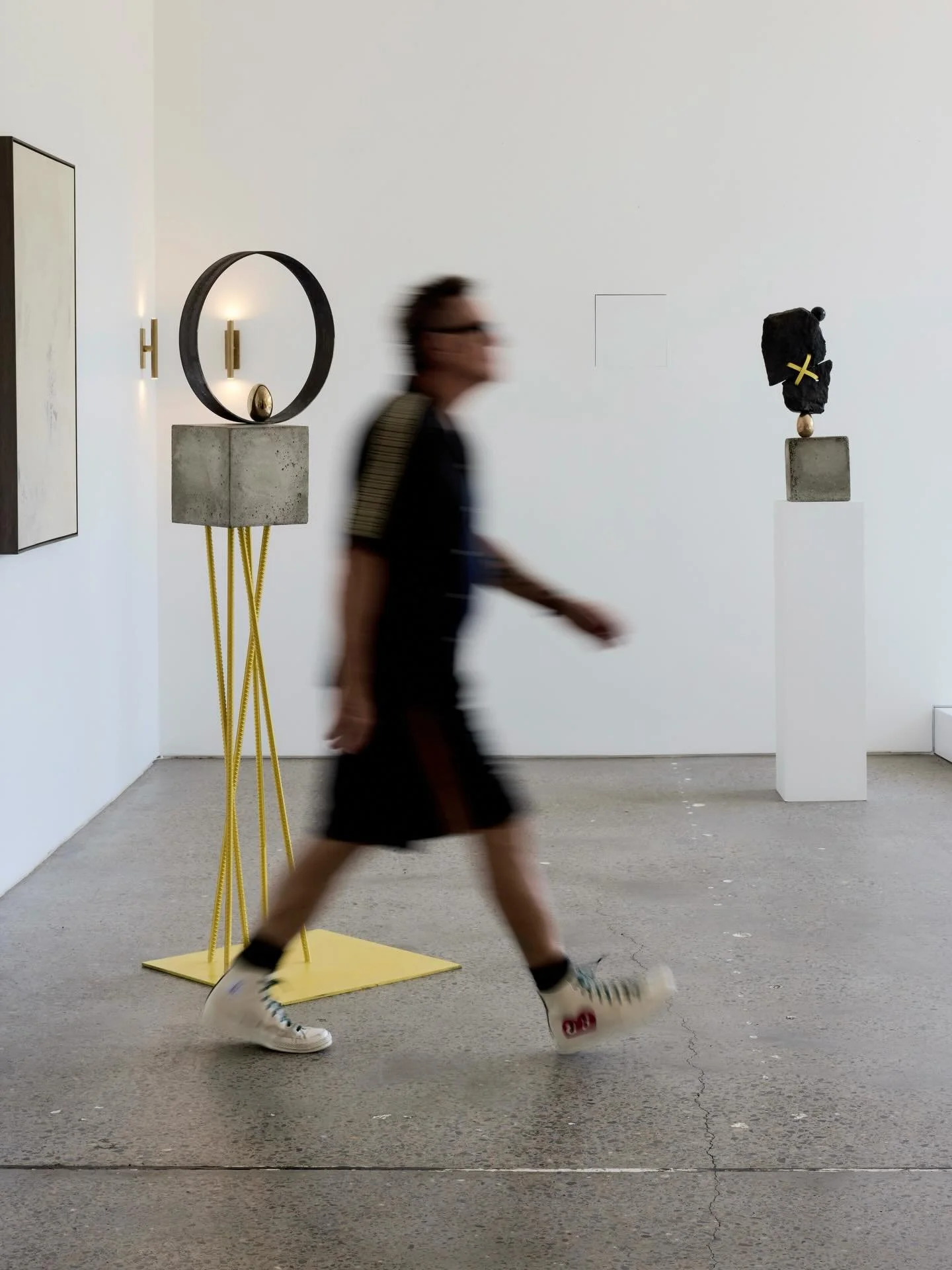 Opening Day! 

Join us today in the gallery today between 1pm - 3pm to celebrate the opening of @marcieoneill_spacejunk solo exhibition &lsquo;BONES&rsquo; 

The catalogue can also be viewed on our website. 

Images by @sageahammond