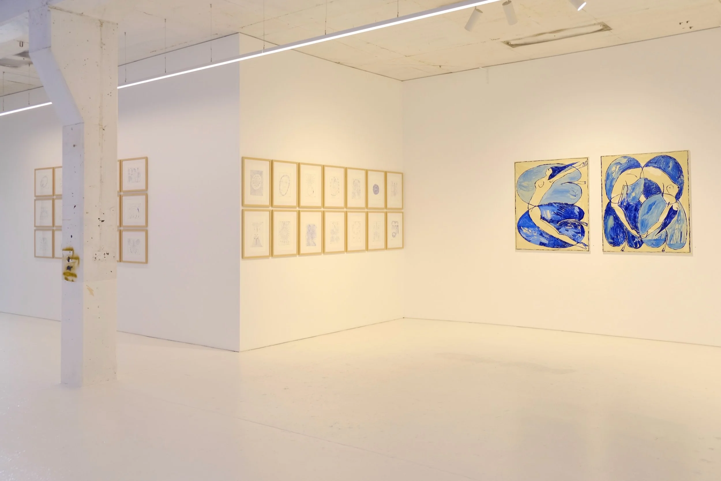 Installation View of Magnus Reid&rsquo;s solo exhibition &lsquo;Lilith blue; Process&rsquo;. 

We are delighted to welcome Magnus Reid to HAKE HOUSE for his first solo exhibition with the gallery &lsquo;Lilith blue: Process&rsquo;.

Currently on view