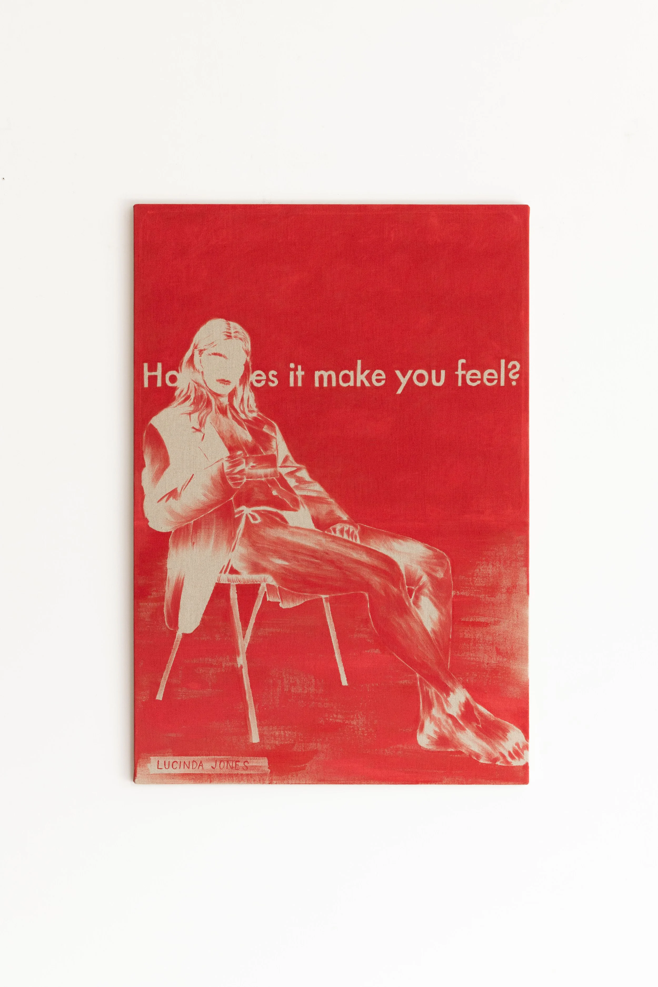 'How does it make you feel?' - Lucinda Jones