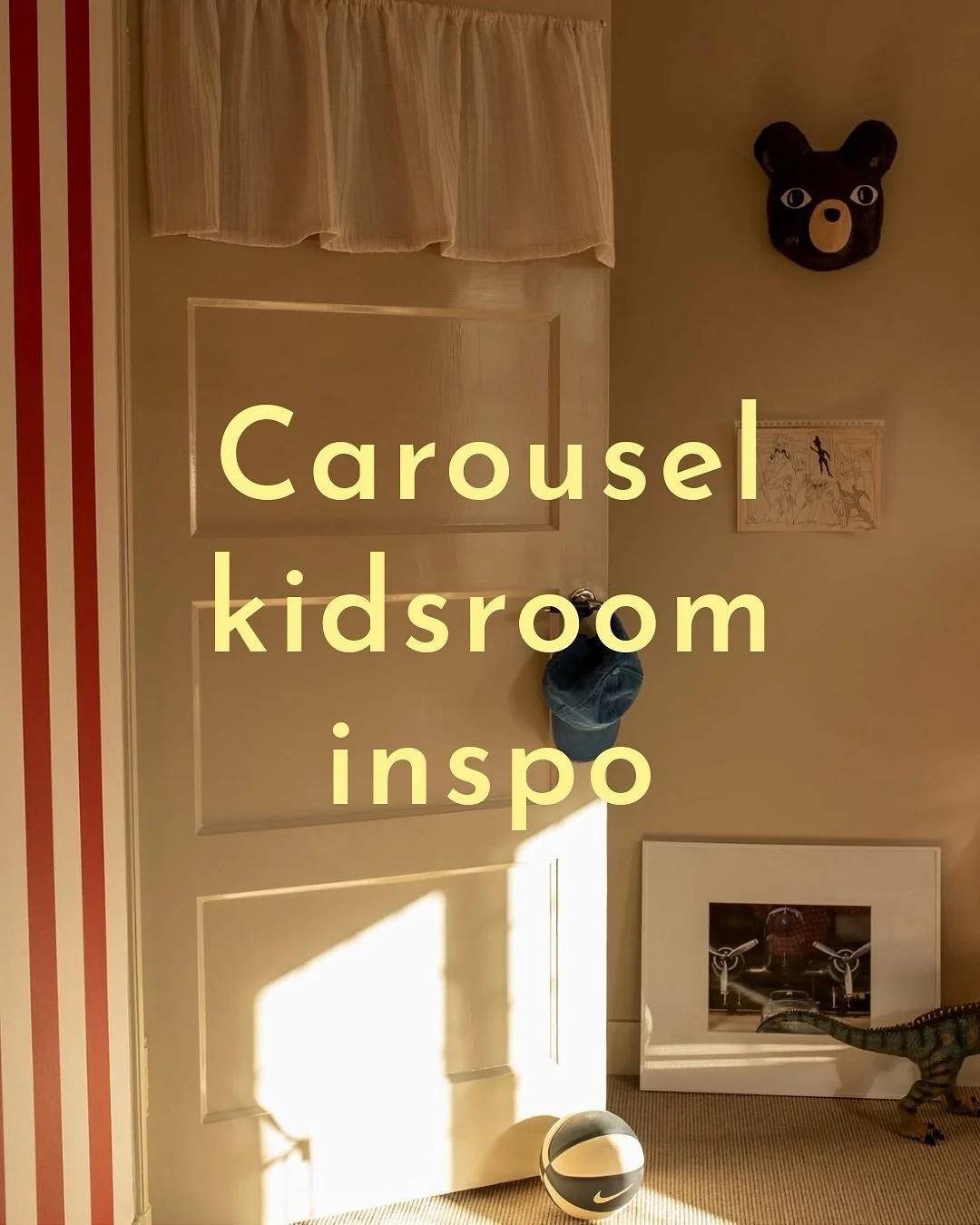 Carousel kidsroom inspiration ~ a Summer edition, as always, with a side of stripes 🩵🍿🎠🎪

1. @lagentile_store 
2. @prettyinprintart 
3. @residencesupply 
4. @home_folke 
5. @pinterest 
6. @harrietashton_interiors 
7. @chalkwhitearrow 
8. @hutleyh
