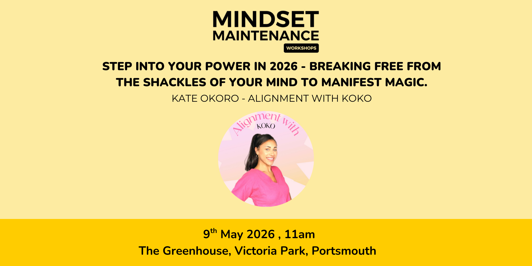 Step into your power in 2026 - Breaking free from the shackles of your mind to manifest magic.