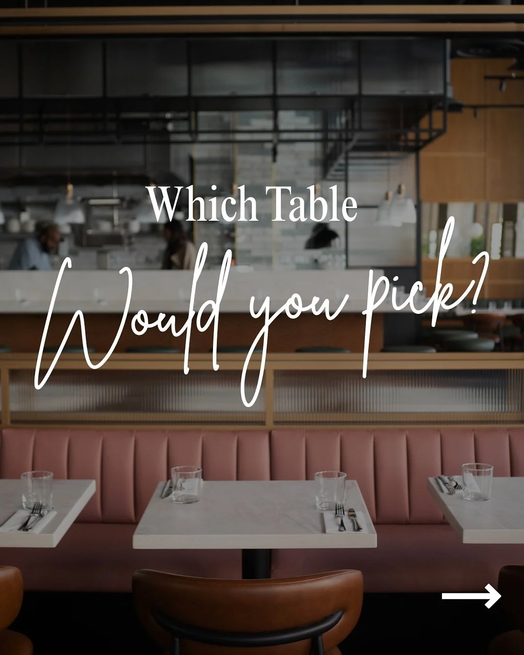 Which table would you pick?