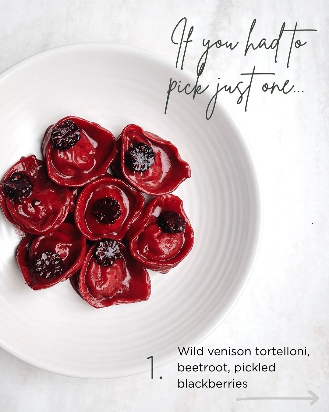 If you had to pick just one&hellip;