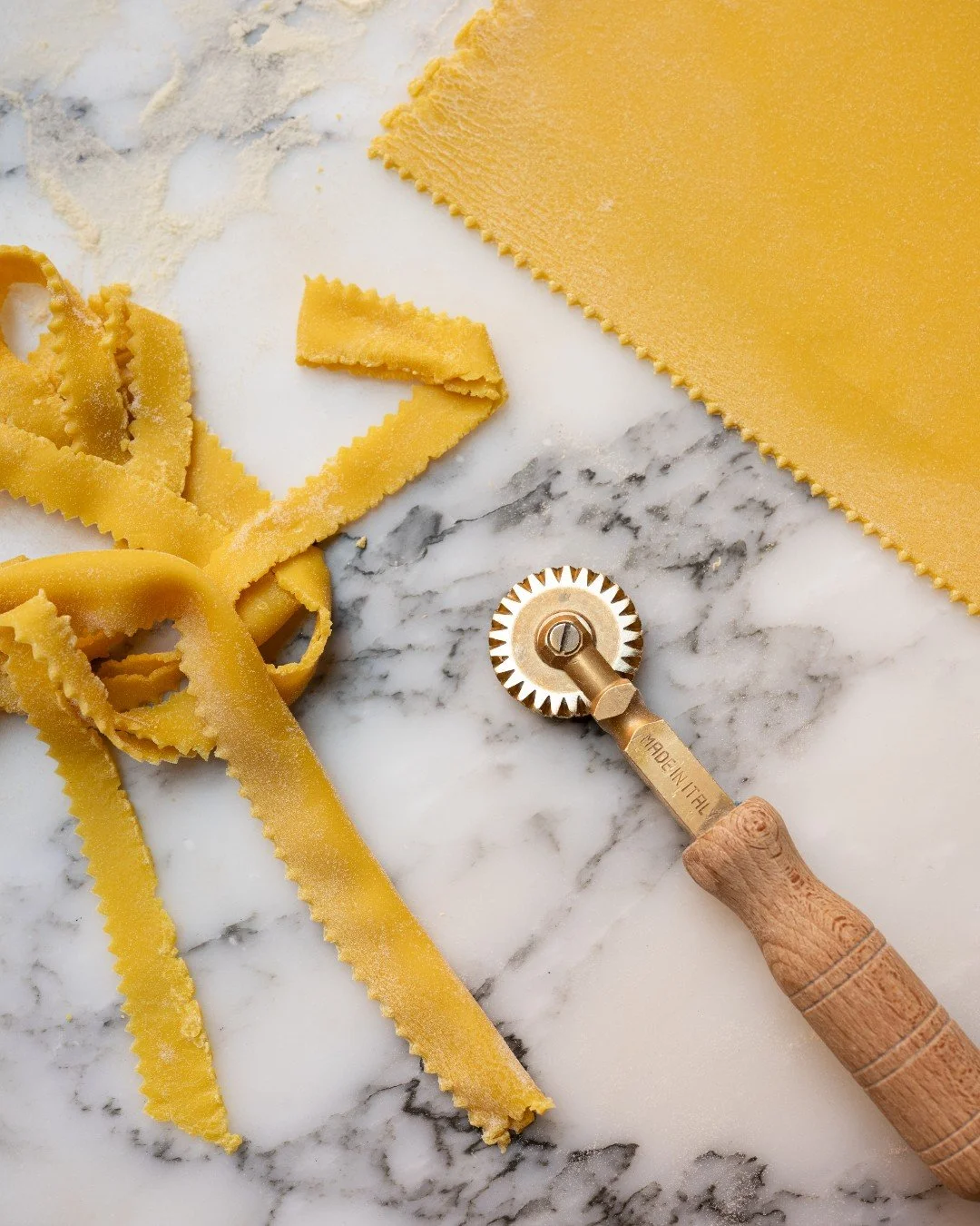 Fresh pasta, made by hand every day.

From the counter to the table.