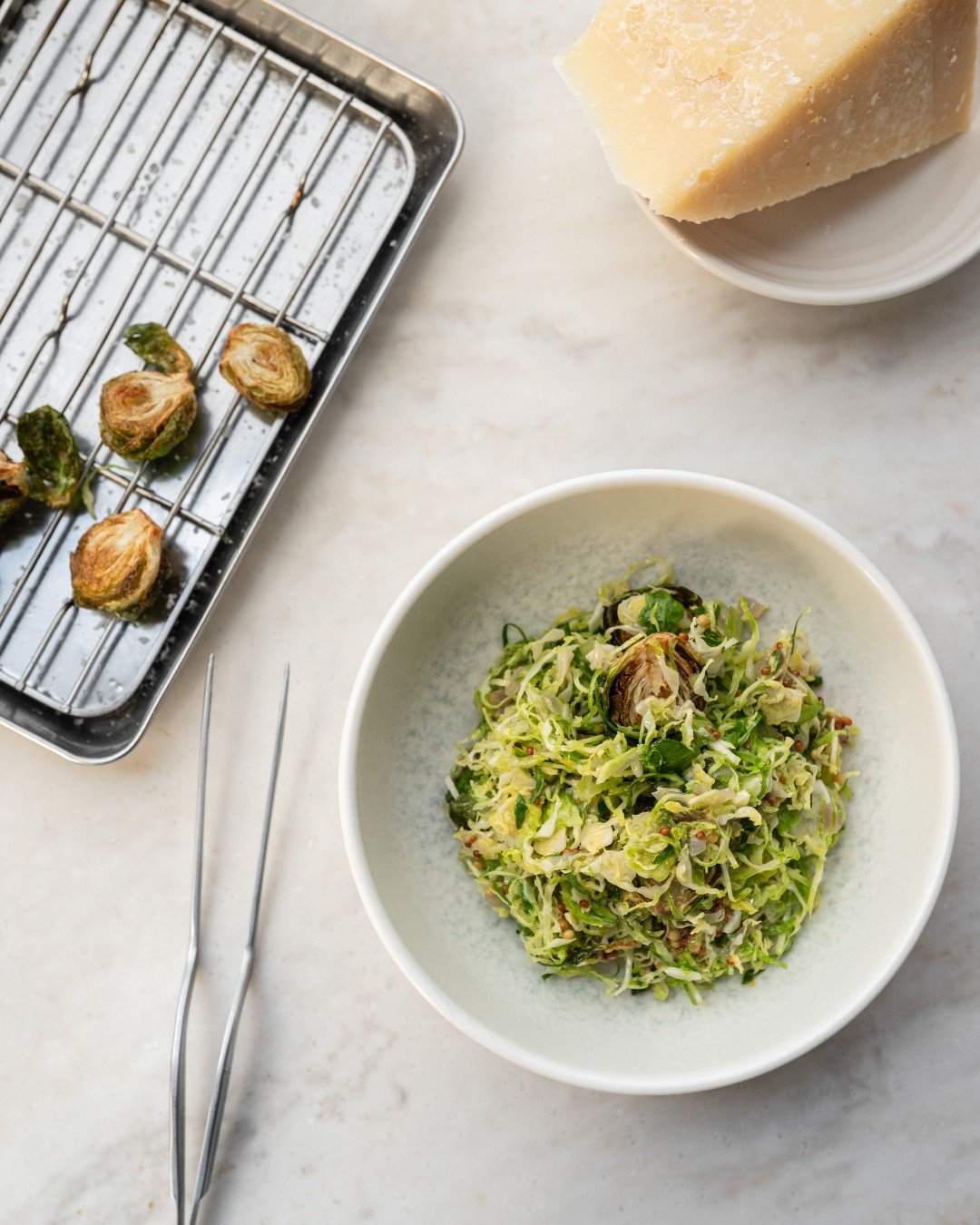 New to the menu. Sprout salad.